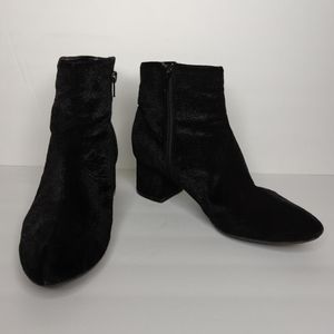 Black ankle boots